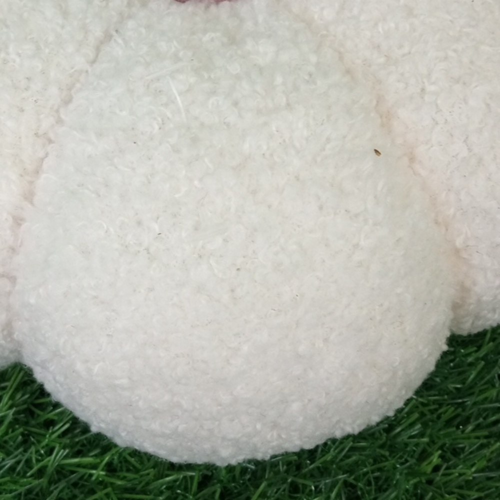 🍂 Fall White Fuzzy Pumpkin - Picture 4 of 5